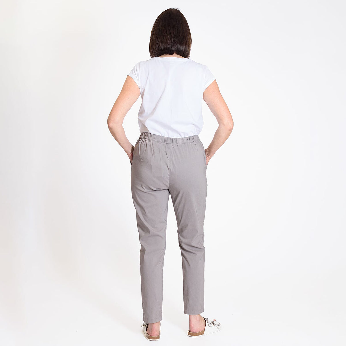 Viscose Jean and Pant-Trouser (Size 1x1 cm) - Taupe 7755235 2