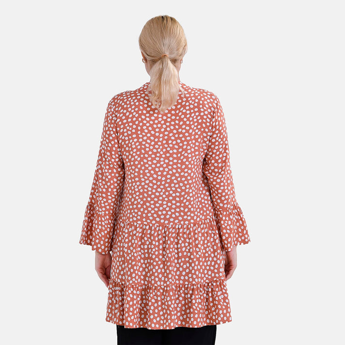 La Marey Leaf Pattern Oversized Shirt 7750178 2