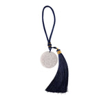 Vista Crest Natural Jade Hand-Carved Dragon with Black Cotton Cord 40.00 Gms
