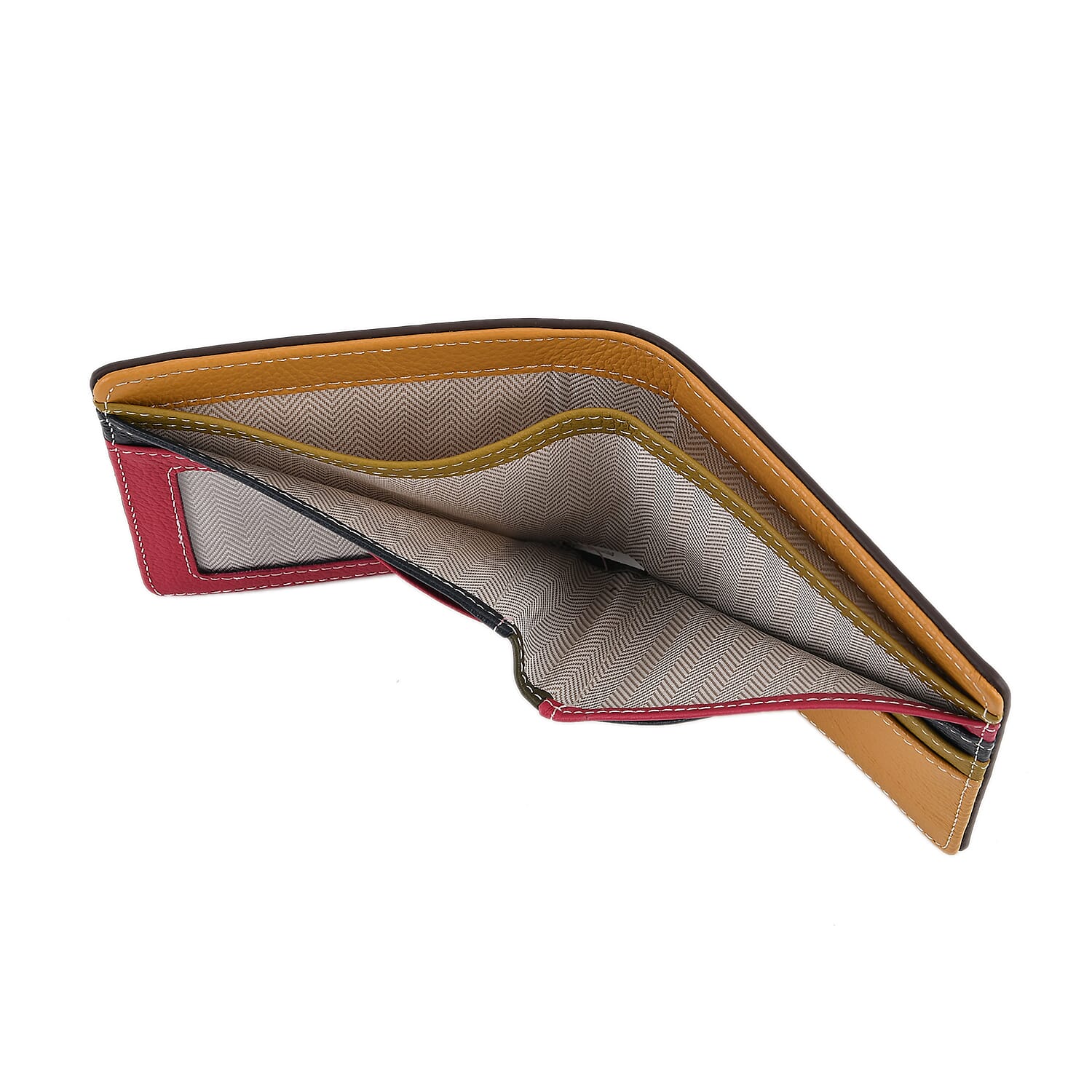 WILLIAM HUNT Genuine Leather RFID Men's Wallet - Brown 8296281 19