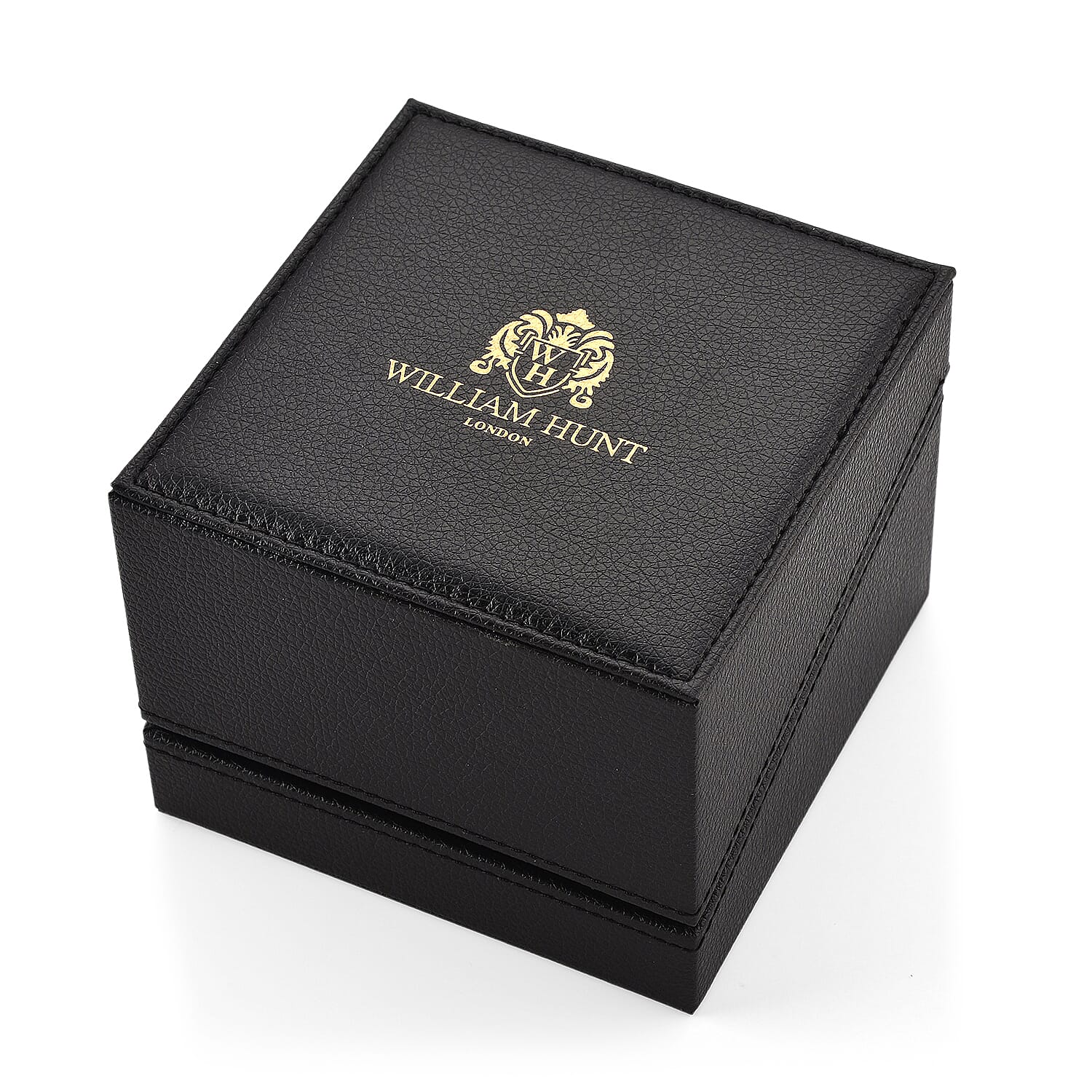 WILLIAM HUNT Limited Edition Heritage Automatic Watch with Adjustable Black Leather Strap - 5ATM Water Resistancy &amp; Sapphire Crystal Glass - White 8252854 10