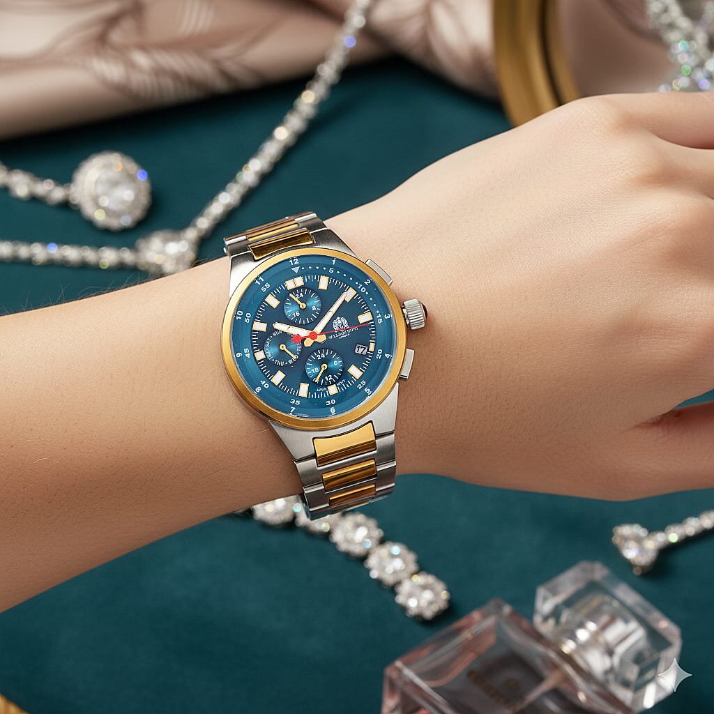 WILLIAM HUNT Limited Edition 5ATM Water Resistant Watch With Presentation Box - Two Tone 8235488 3