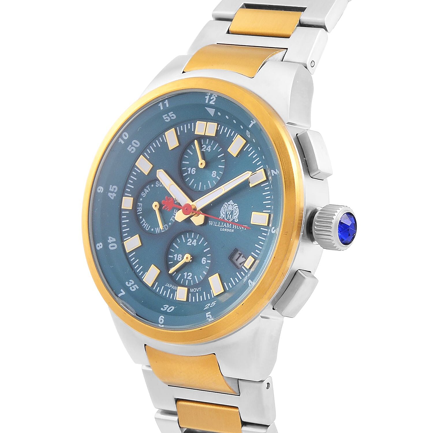 WILLIAM HUNT Limited Edition 5ATM Water Resistant Watch With Presentation Box - Two Tone 8235488 4