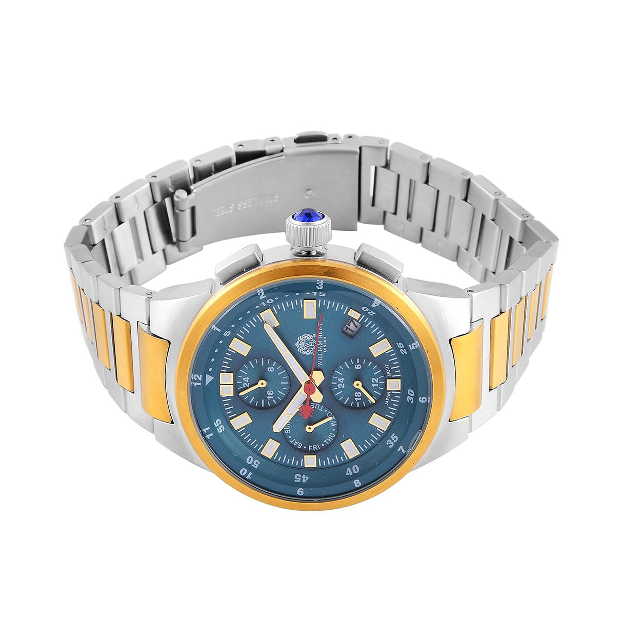 WILLIAM HUNT Limited Edition 5ATM Water Resistant Watch With Presentation Box - Two Tone 8235488 5