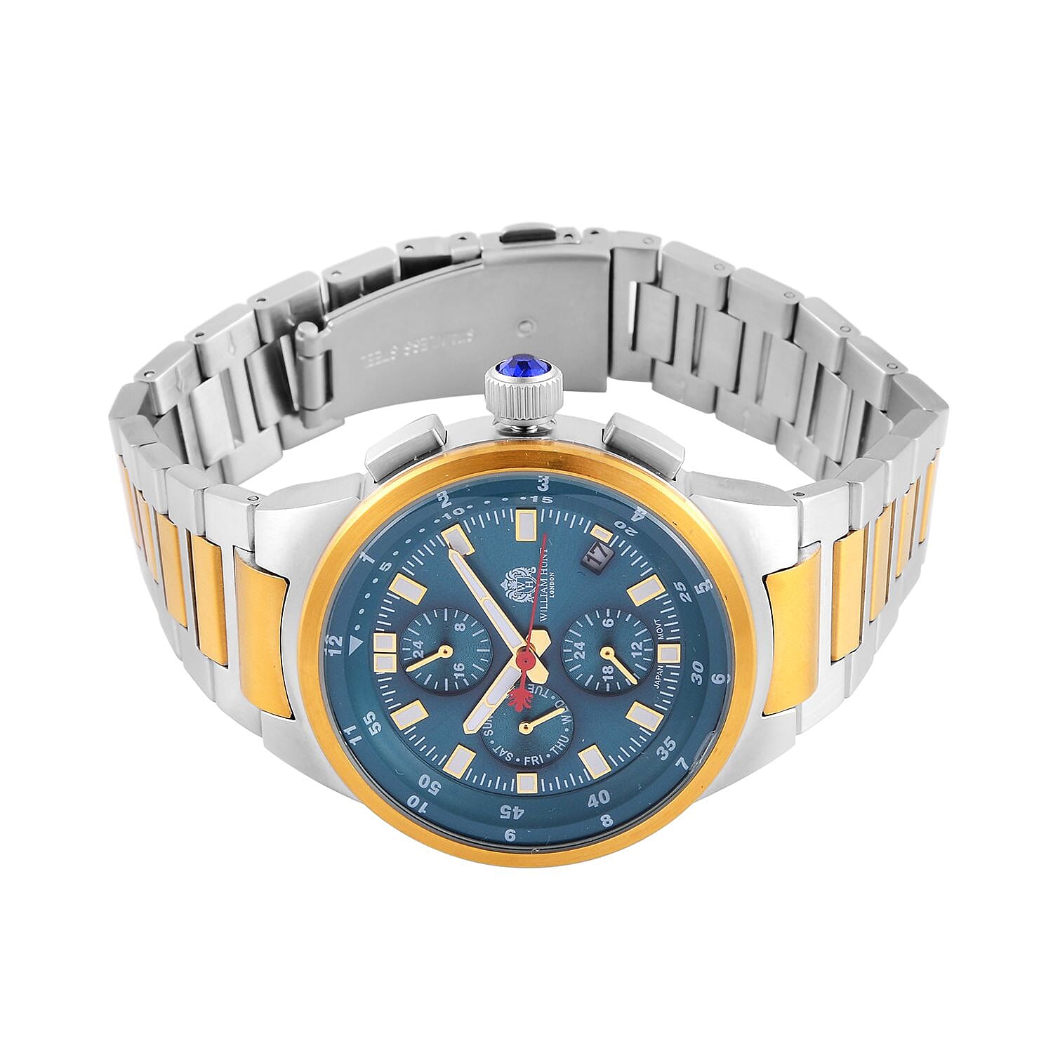 WILLIAM HUNT Limited Edition 5ATM Water Resistant Watch With Presentation Box - Two Tone 8235488 5
