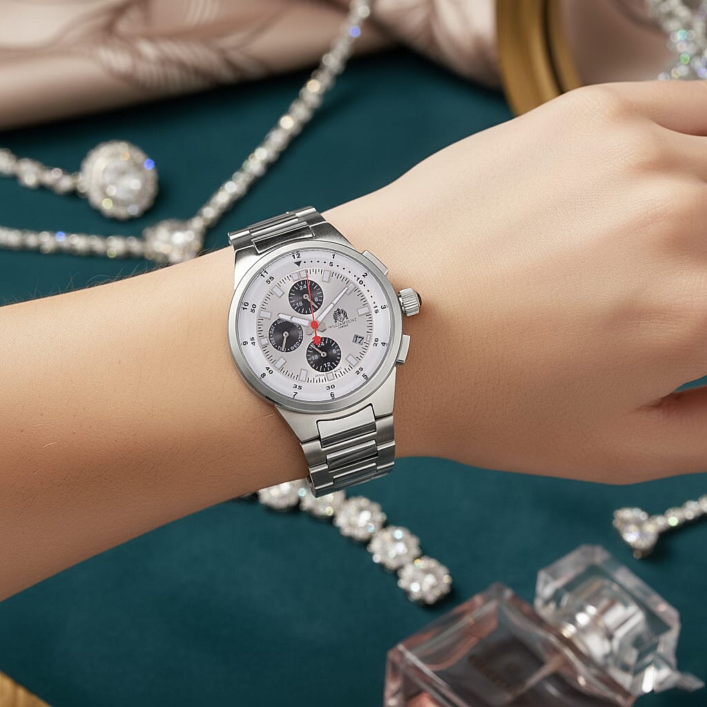 WILLIAM HUNT Limited Edition 5ATM Water Resistant Watch With Presentation Box - Silver V32371644 3