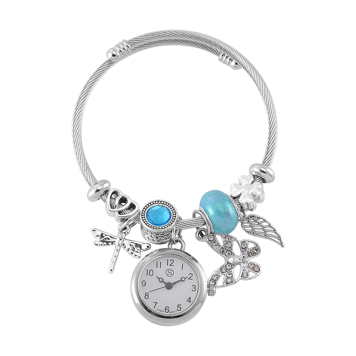 STRADA PC21S Japan Movement Charm Bracelet Watch 7842768 0