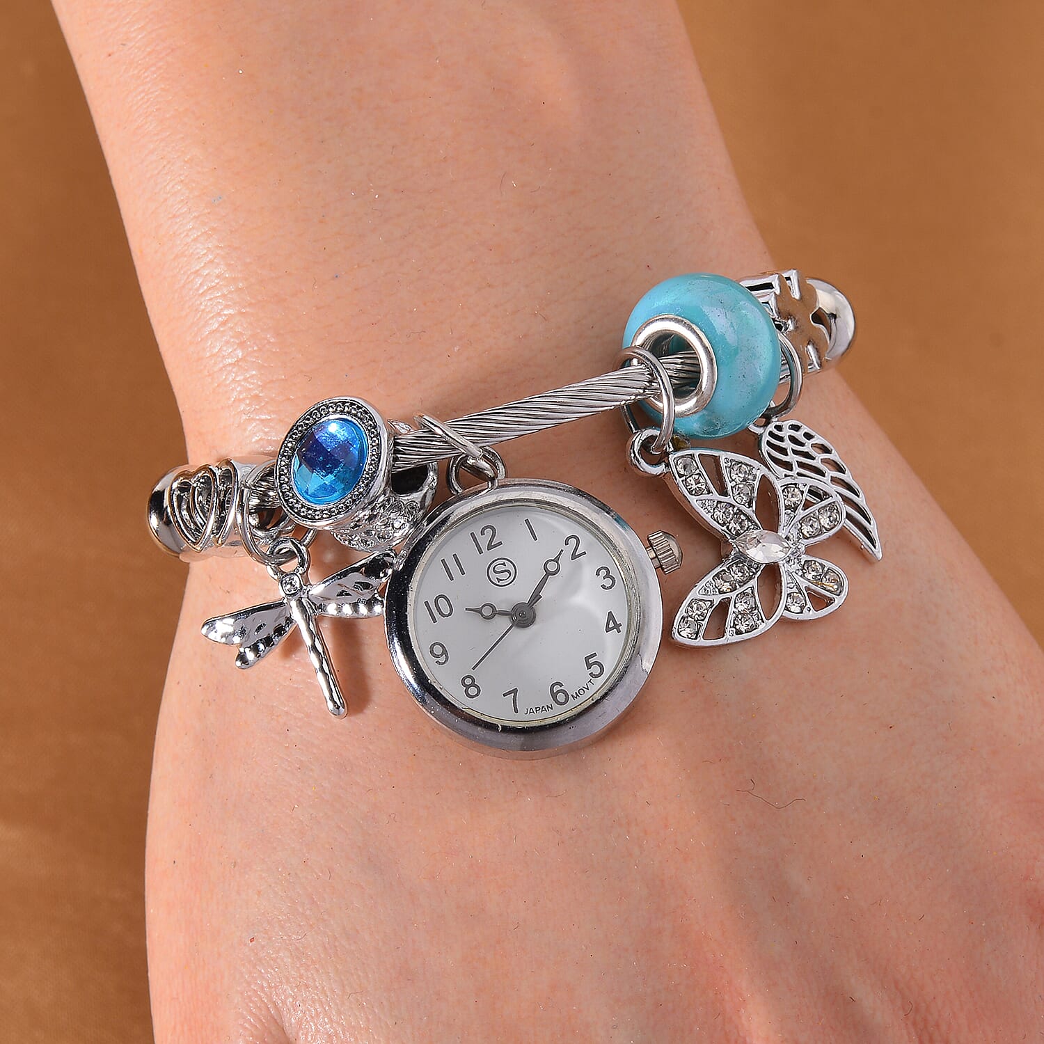 STRADA PC21S Japan Movement Charm Bracelet Watch 7842768 2