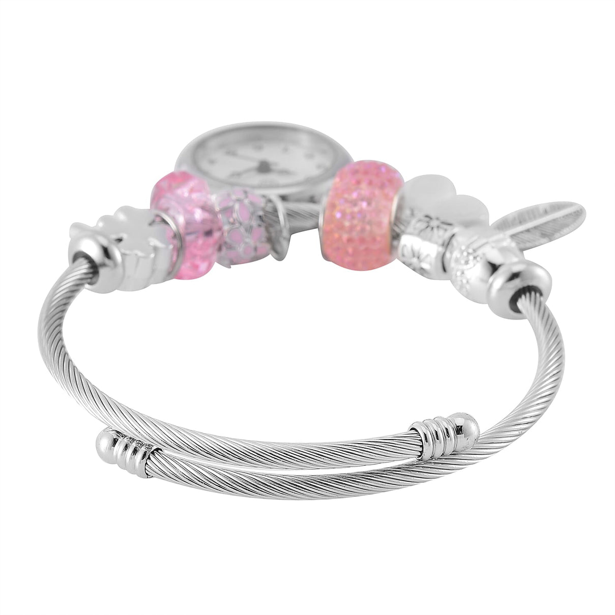 STRADA Japanese Movement Charm Bracelet Watch 7842763 6