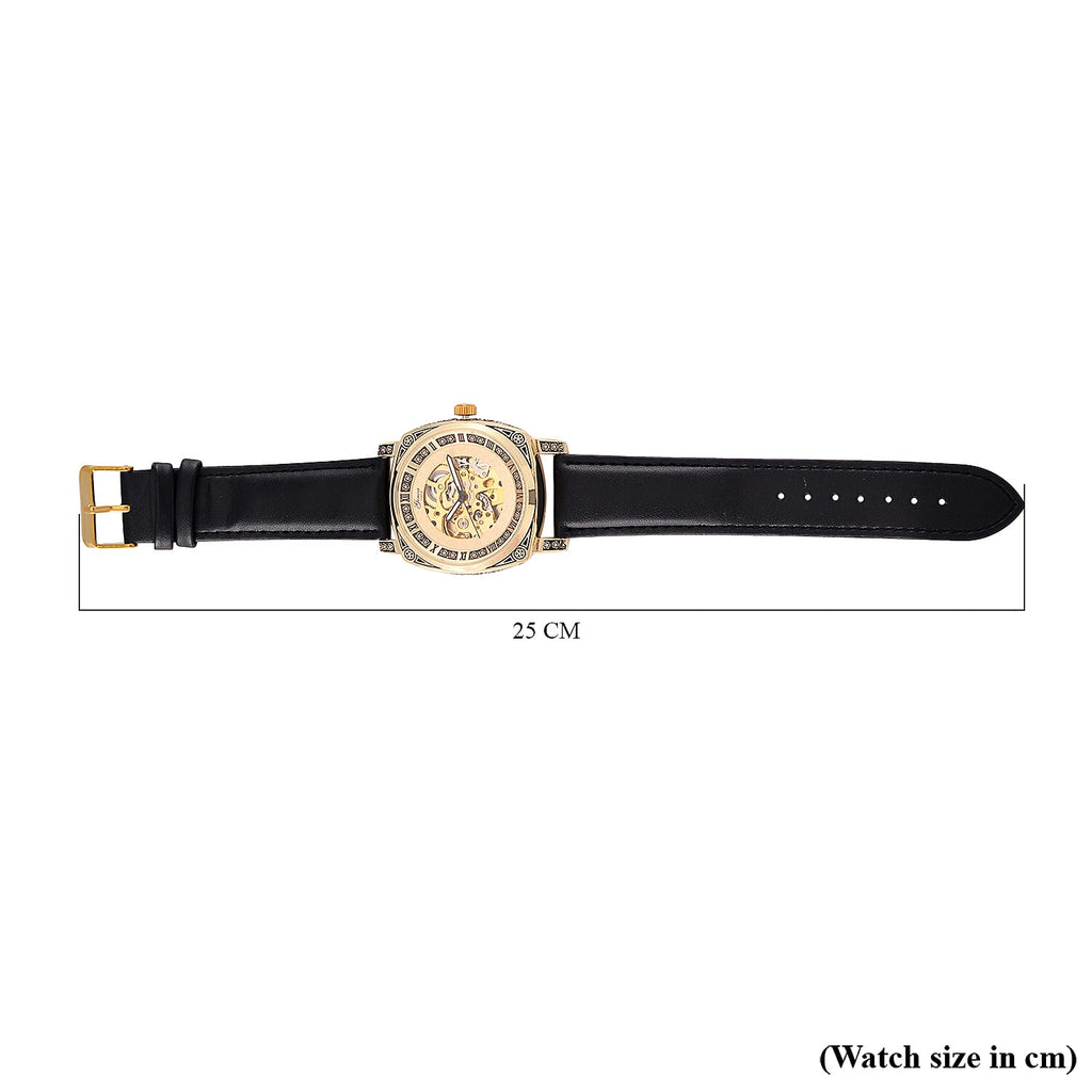 Designer Inspired - GENOA Automatic Mechanical Movement Watch with SKELETON Design - Limited Stock
