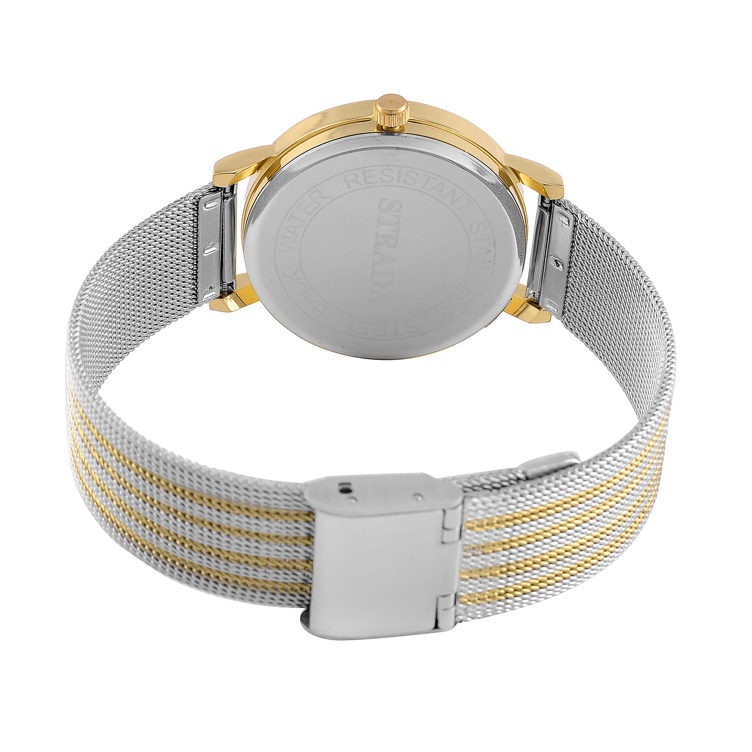 STRADA Flower Pattern Stainless Steel watch 7575973 6