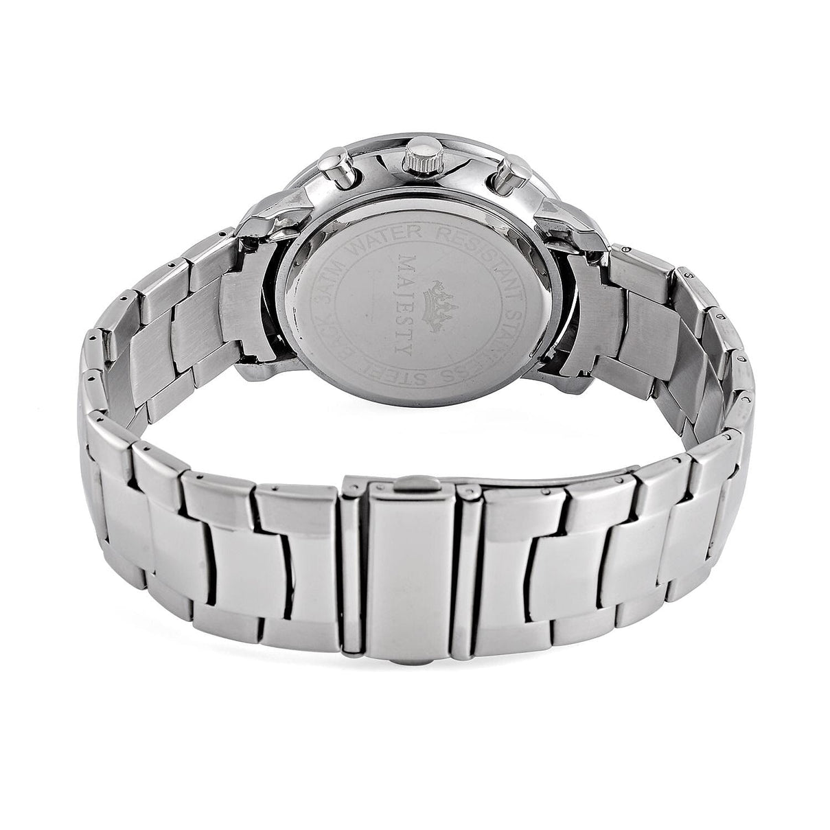 MAJESTY Multifunction Movement Blue Dial 3 ATM Water Resistant Watch with Stainless Steel Chain Strap in Silver Tone 7662863 6