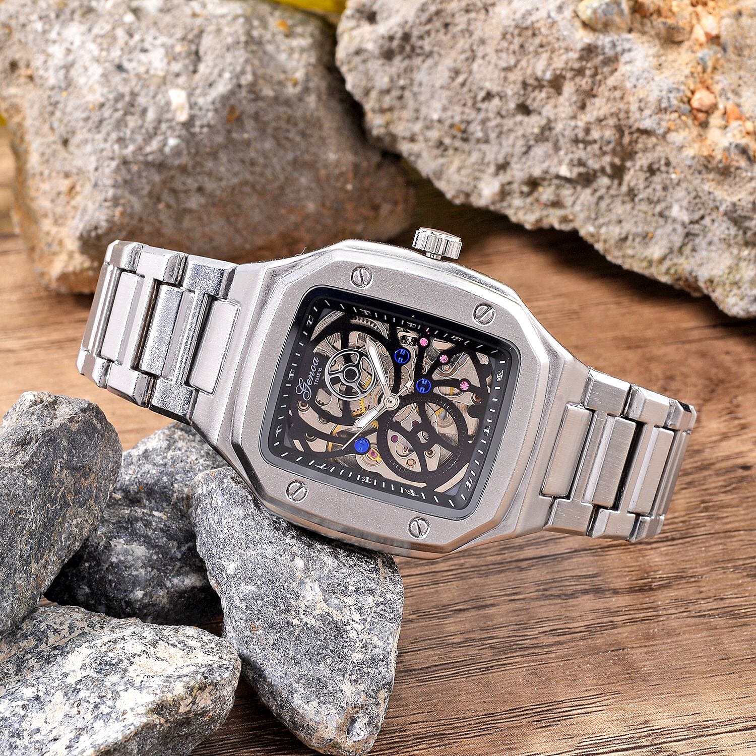 Limited Edition - GENOA Automatic Mechanical Movement Hollow Sunshine Watch 7692399 2