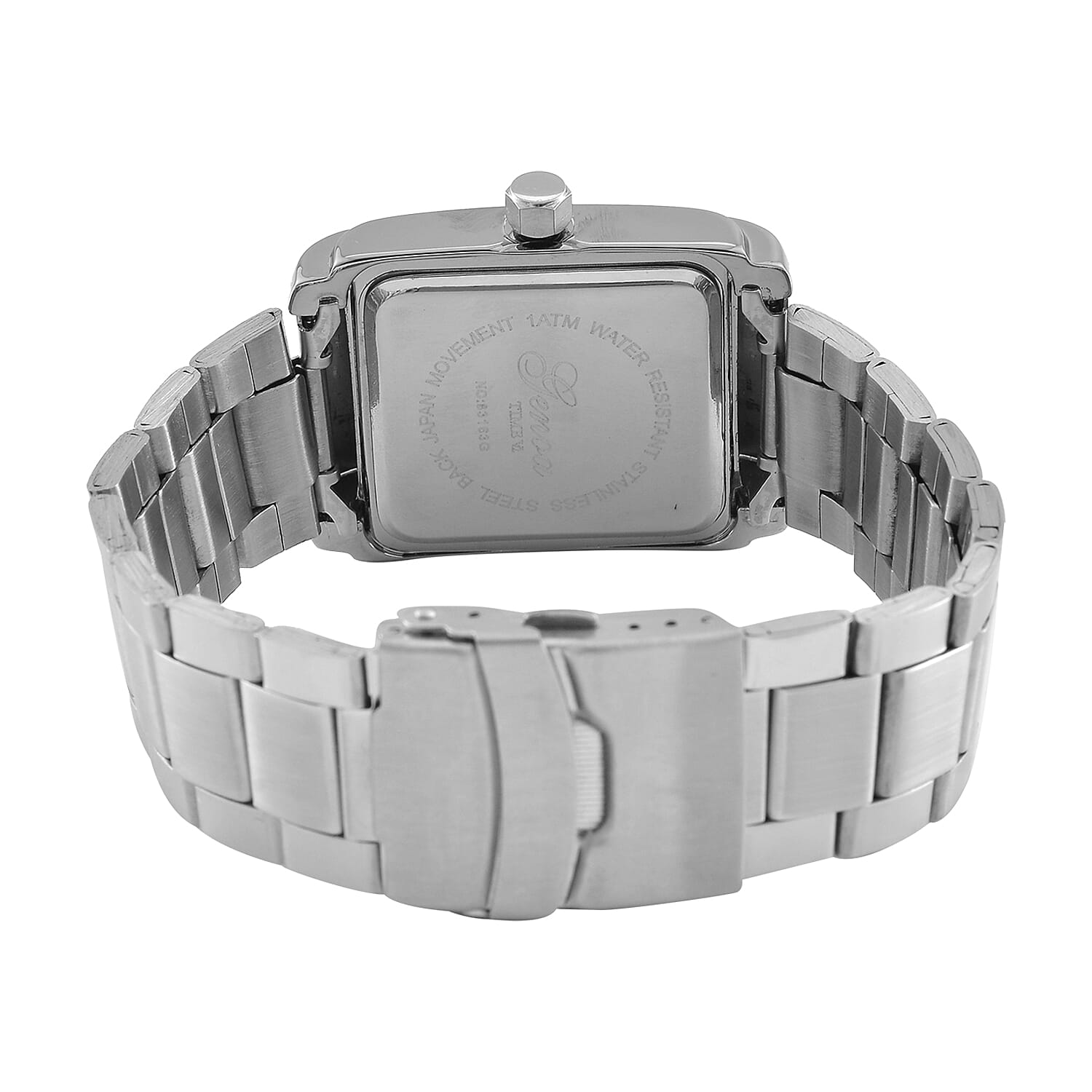 GENOA TIME V2 Miyota Japanese Movement Watch with Stainless Steel Strap 7799625 7