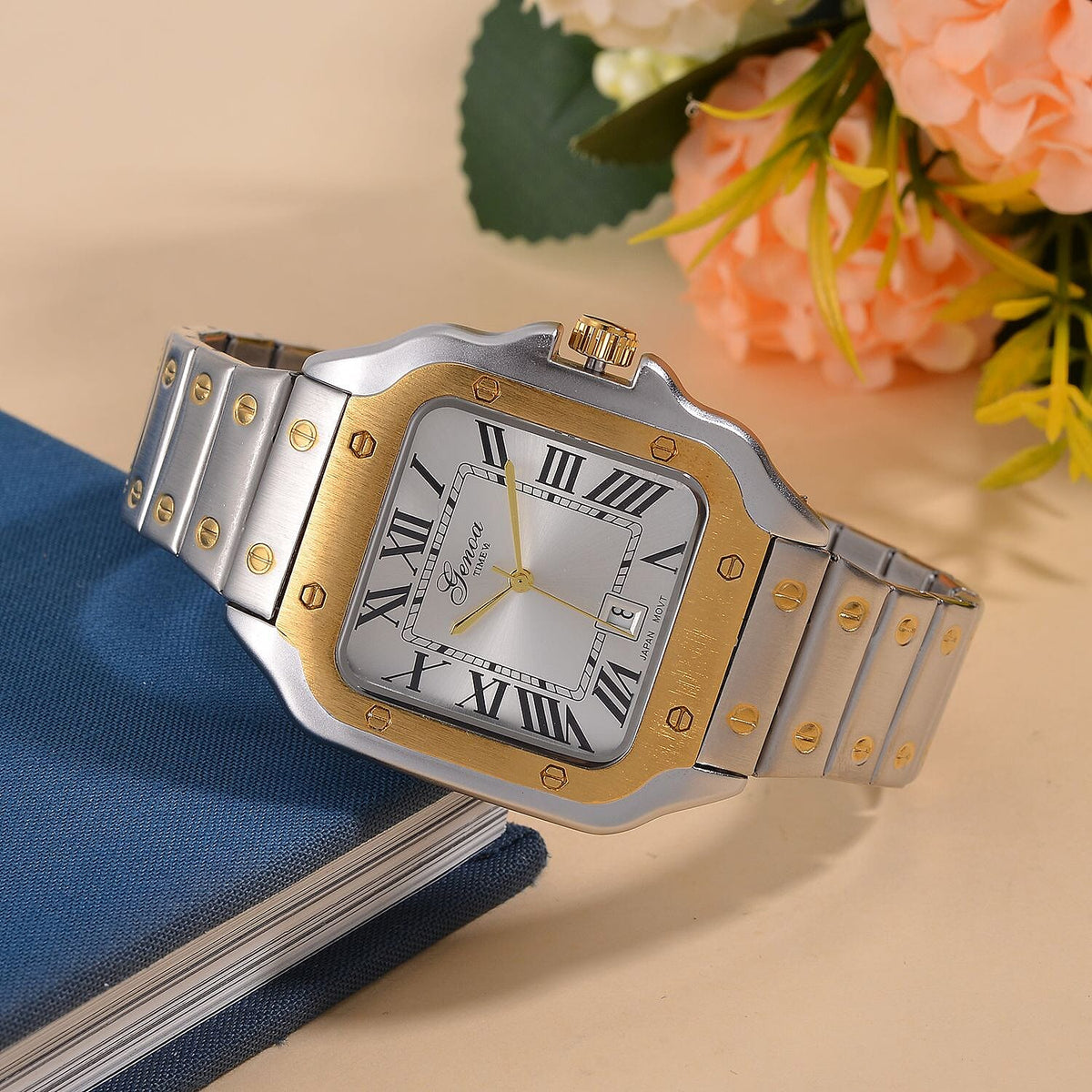 Genoa Time V2 Japanse Movement Stainless Steel Watch 7802520 2