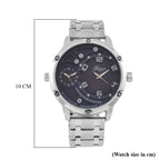 Designer Inspired - GENOA Japanese Movement Watch with Stainless Steel Band
