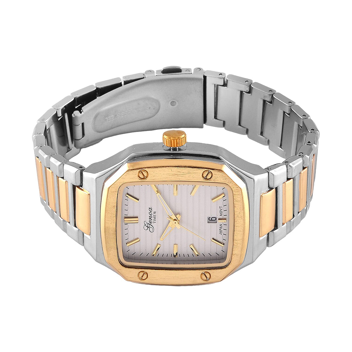 GENOA TIME V2 Dual-Tone Watch with Japanese Movement and 3 ATM Water Resistance 7811018 5