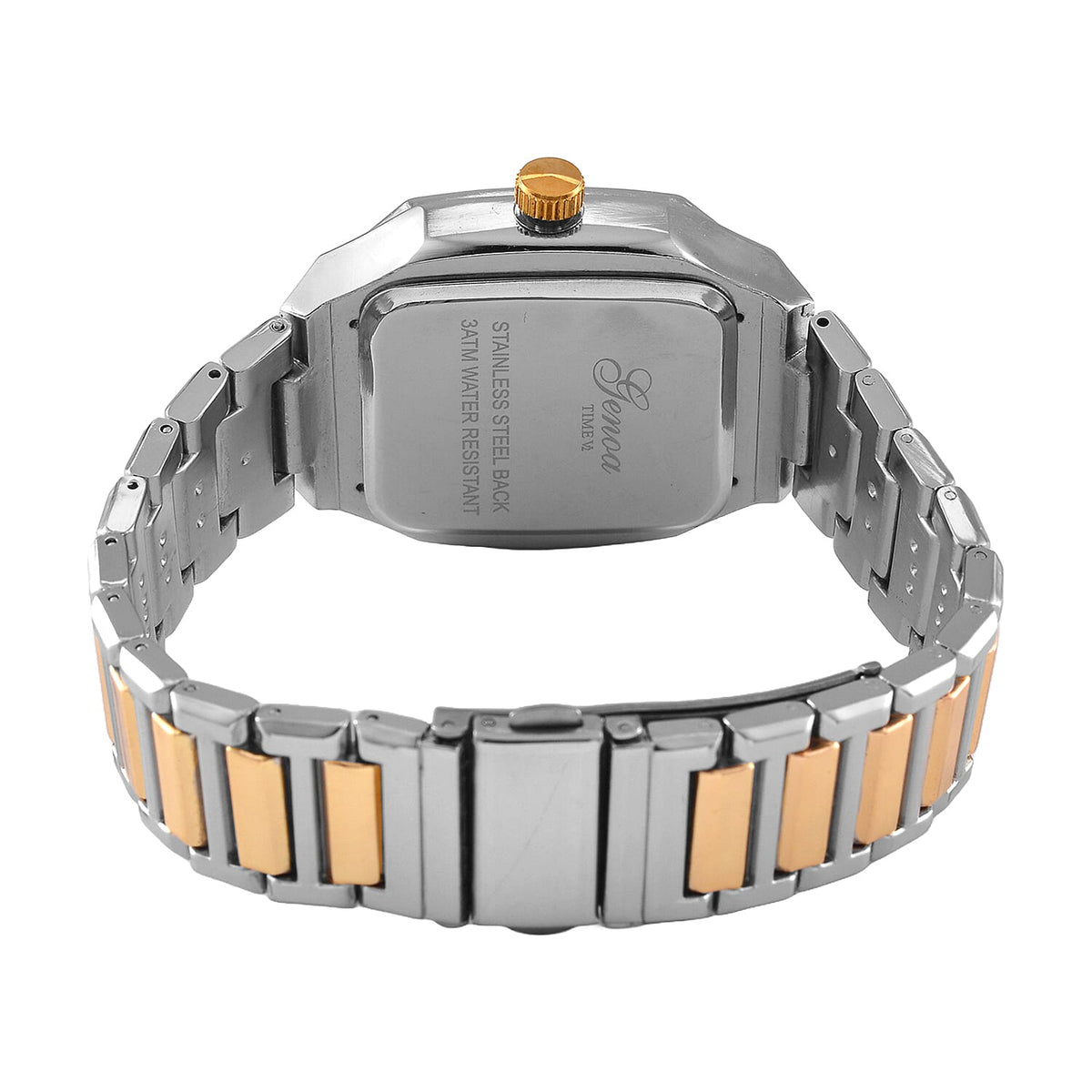 GENOA TIME V2 Dual-Tone Watch with Japanese Movement and 3 ATM Water Resistance 7811018 7