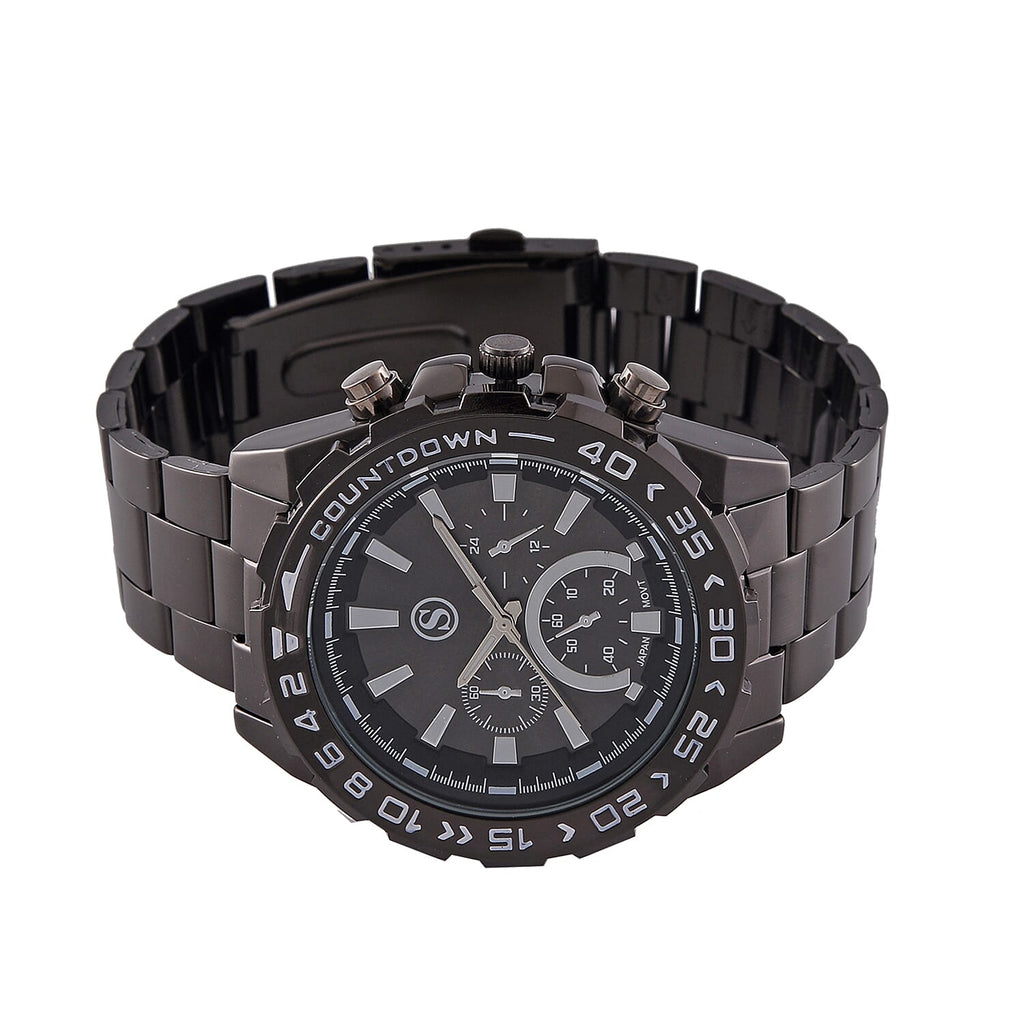 STRADA Limited Edition Japanese Movement, Water-Resistant Stainless Steel Watch Presented in a Gift Box