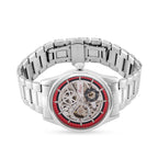 Limited Edition - Genoa Time V2 Automatic Movt, Skeleton Dial Crystal Studded Watch