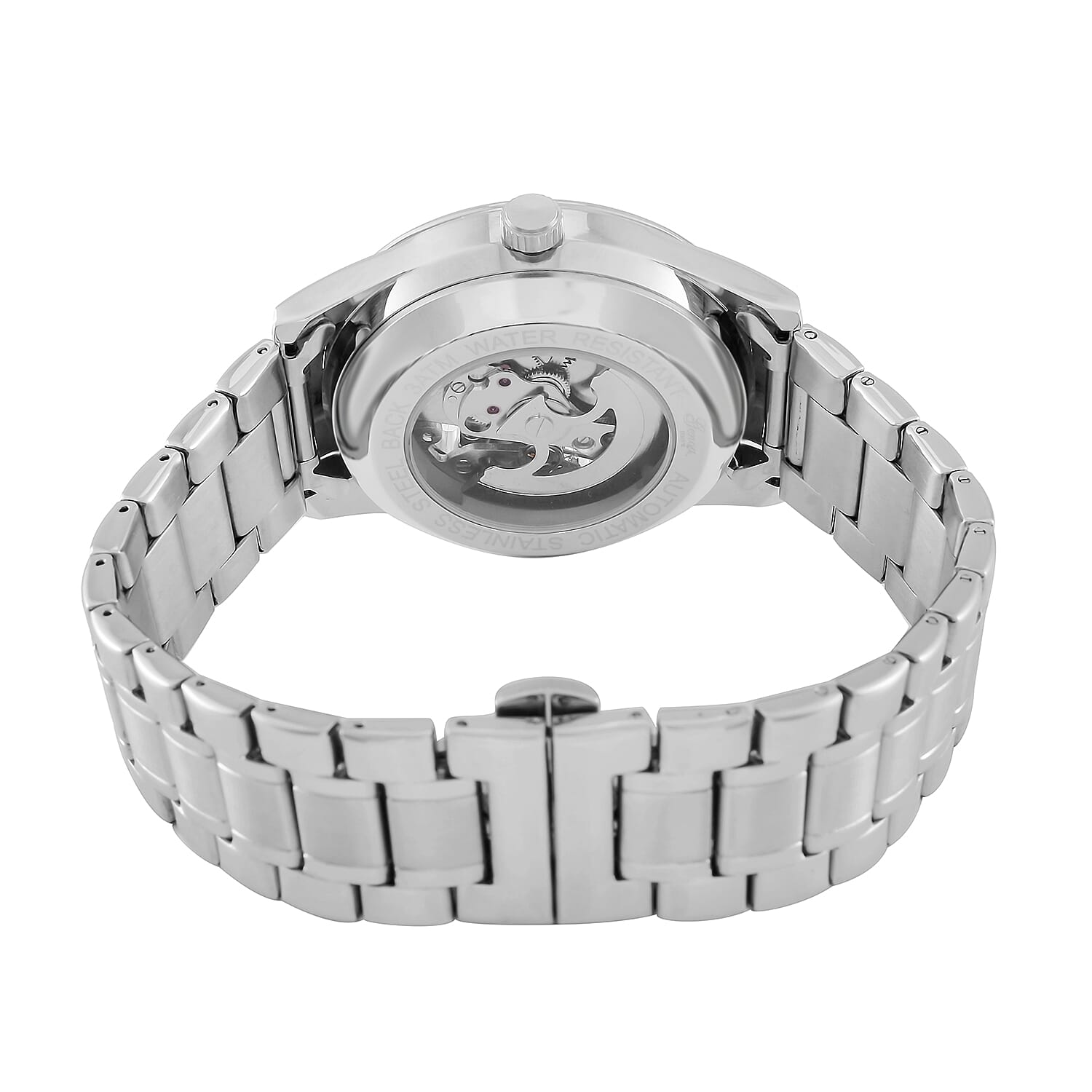Limited Edition - Genoa Time V2 Automatic Movt, Skeleton Dial Crystal Studded Watch 7829466 7