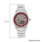 Limited Edition - Genoa Time V2 Automatic Movt, Skeleton Dial Crystal Studded Watch