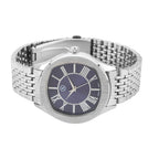 STRADA Japanese Movement Water Resistant Blue Sunshine Hydraulic Dial Watch with Stainless Steel Strap