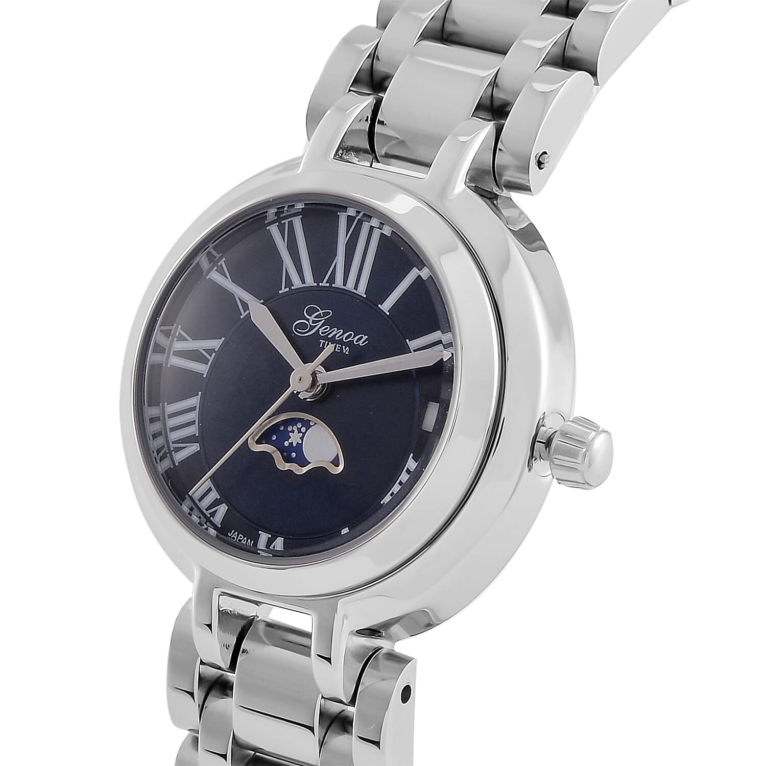 GENOA TIME V2 Japan Movt. 3ATM Water Resistant Watch with Stainless Steel Strap 7802647 4
