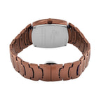 Designer Inspired Closeout Deal  - GENOA Japanese Movement Watch in Stainless Steel - Bronze