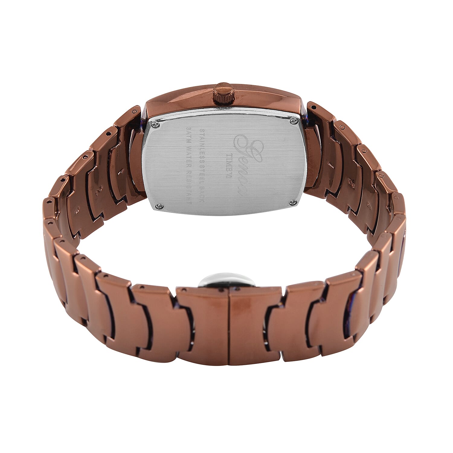 Designer Inspired Closeout Deal  - GENOA Japanese Movement Watch in Stainless Steel - Bronze 7802695 6