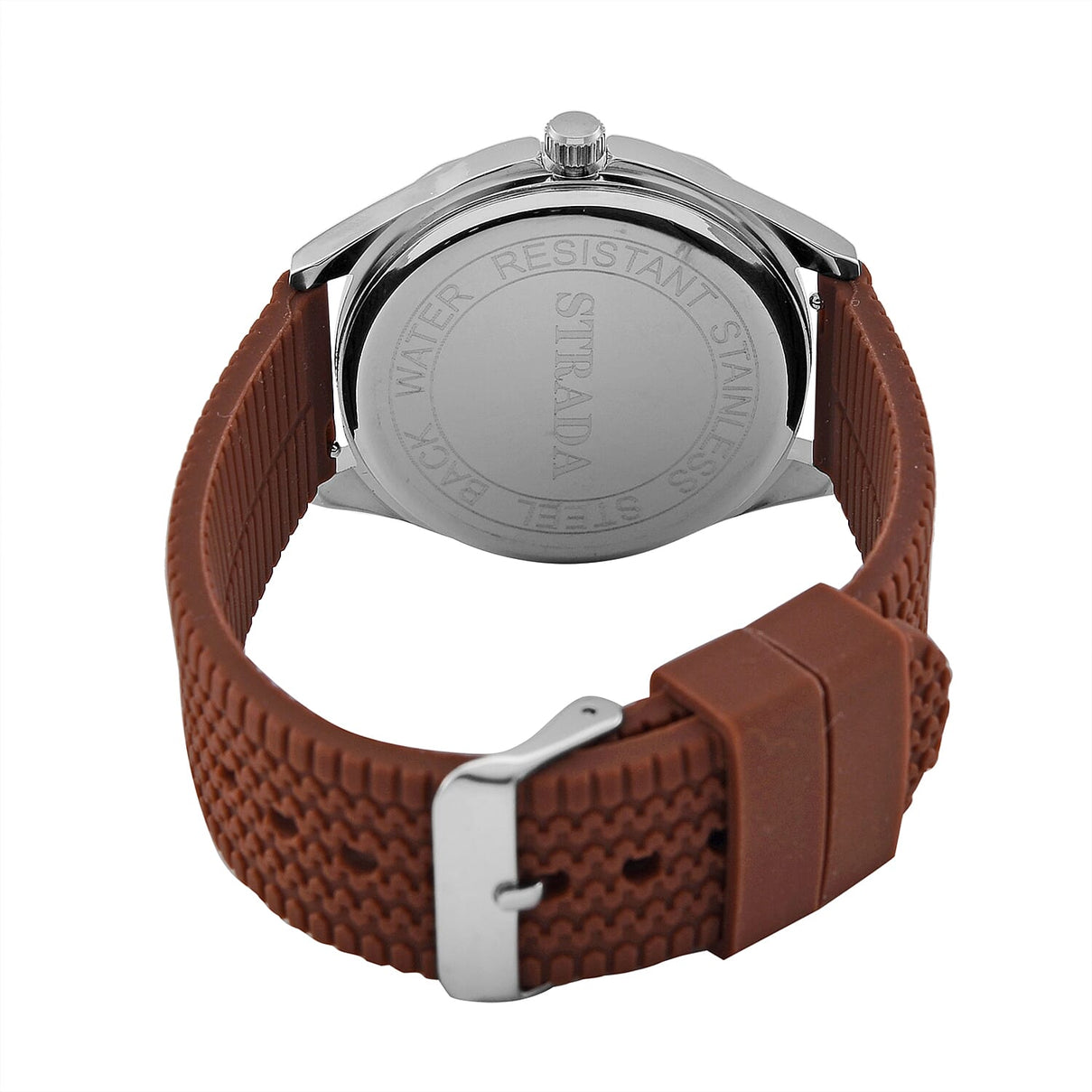 STRADA PC21S Japanese Movement Globe Dial Watch 7812985 6