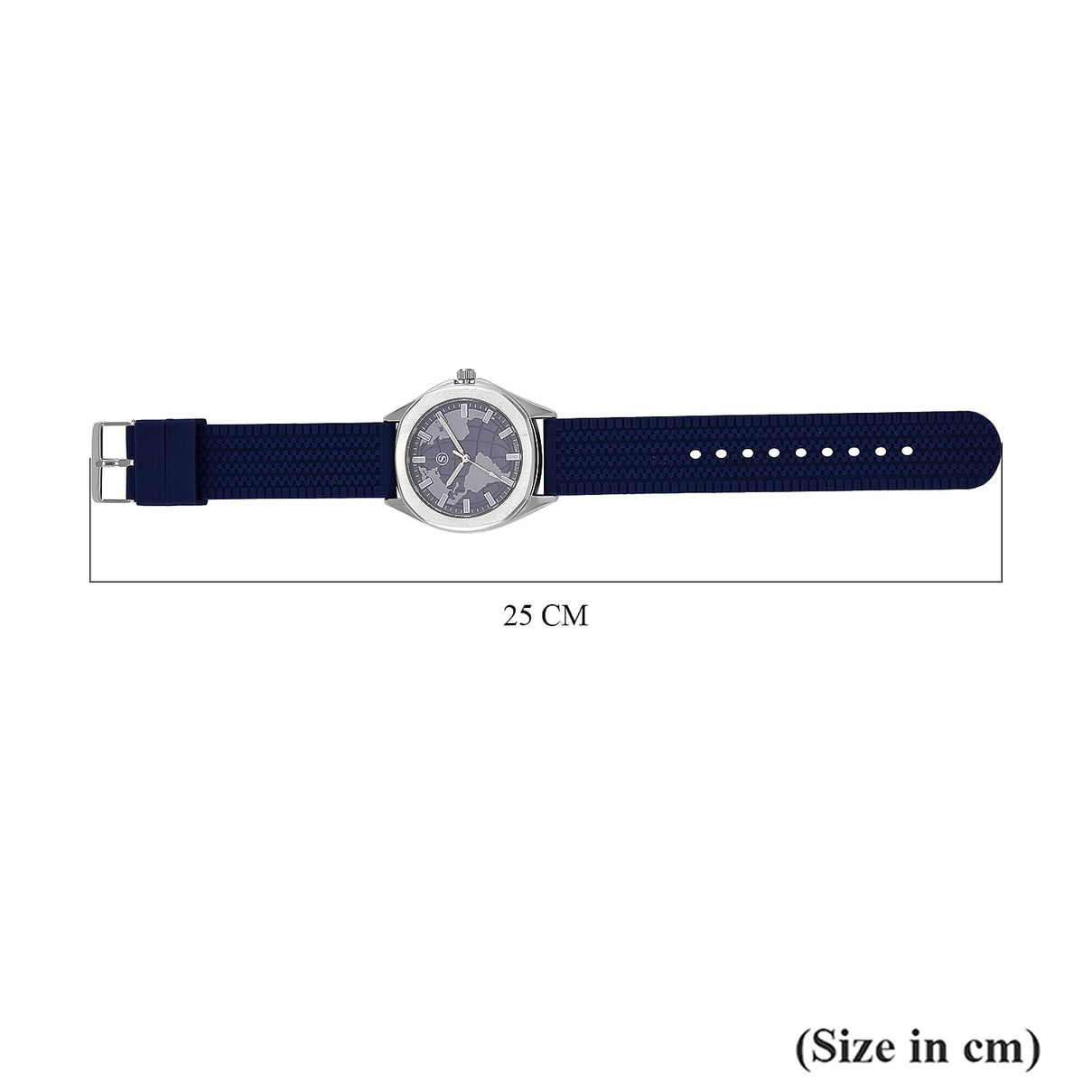 STRADA PC21S Japan Movement Globe Dial Watch 7813040 7