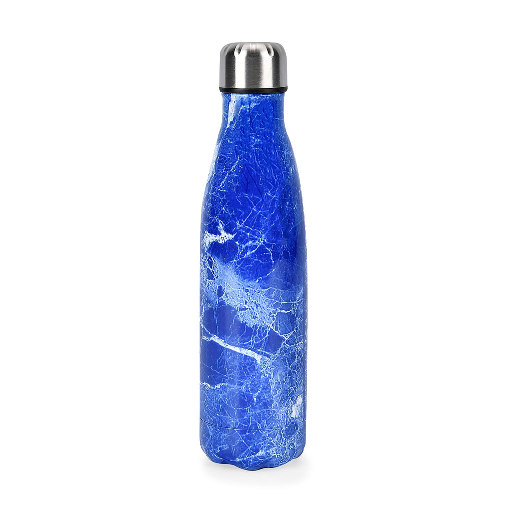 Stainless Steel Drinking Water Bottle for School, Sports, Running, Gym 500ml - Blue