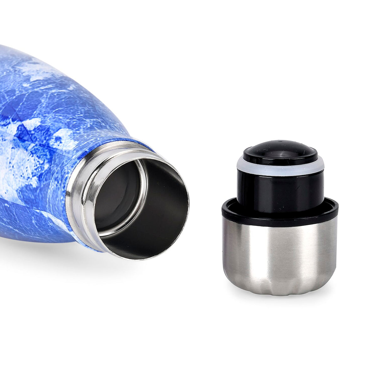 Stainless Steel Drinking Water Bottle for School, Sports, Running, Gym 500ml - Blue 7698145 4