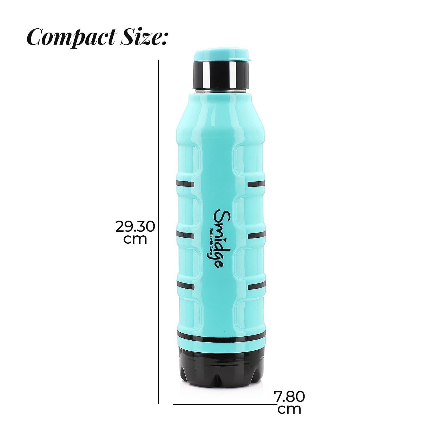 Set of 2 Wave Warm - Cold Insulated Stainless Steel Bottle Leak Proof - Blue 700 ML 7727111 8