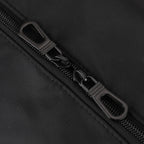 Duffle Bag- 3 slip pockets and 1 zip pocket - Water Repellent Multipurpose - Black