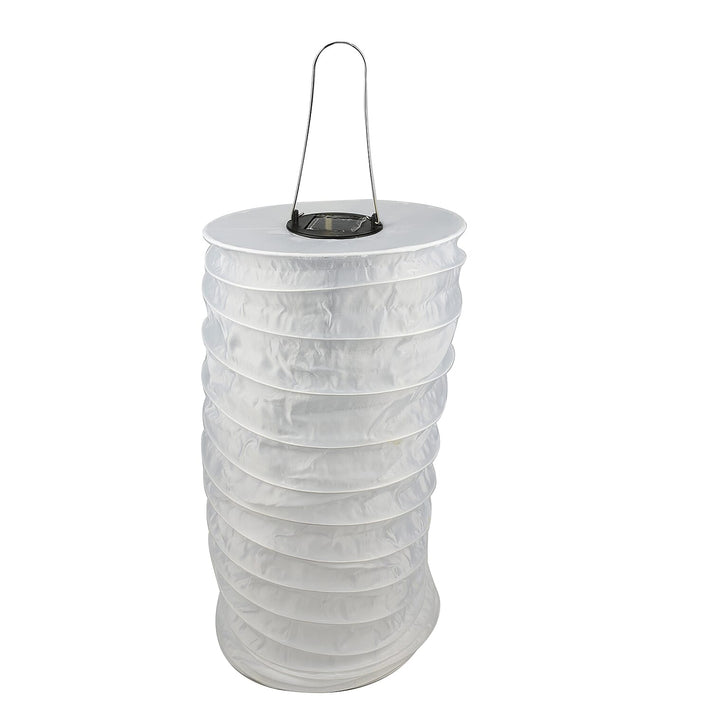 Waterproof DOD 20 LED Solar Lantern with Adjustable Lights for Garden, Patio, Terrace or Flower Beds and Great for hanging on trees - White 8859979 1
