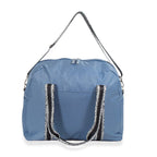 Waterproof Duffle Weekender Tote Bag with Shoulder Strap - Blue