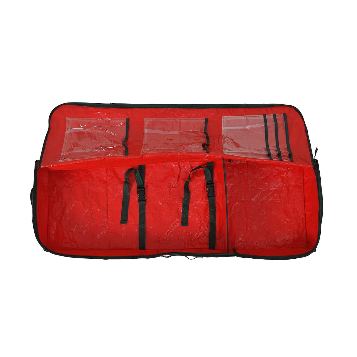 Waterproof Storage Bag with Multiple Pockets Inside - Red 8897968 3
