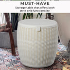 Weatherproof Bucket in White
