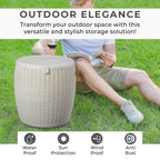 Weatherproof Bucket in White