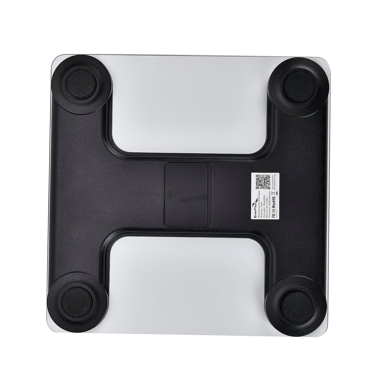 EnerPlex Scale for Body Weight - Bluetooth Compatible, Accurate Digital BMI Bathroom Scale 7700524 2