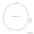 Italian Closeout - 950 Platinum Spiga Necklace (Size -16 ) With Spring Ring Clasp