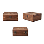 Whiskey Granite Stones and 2 Glasses Gift Set - Brown