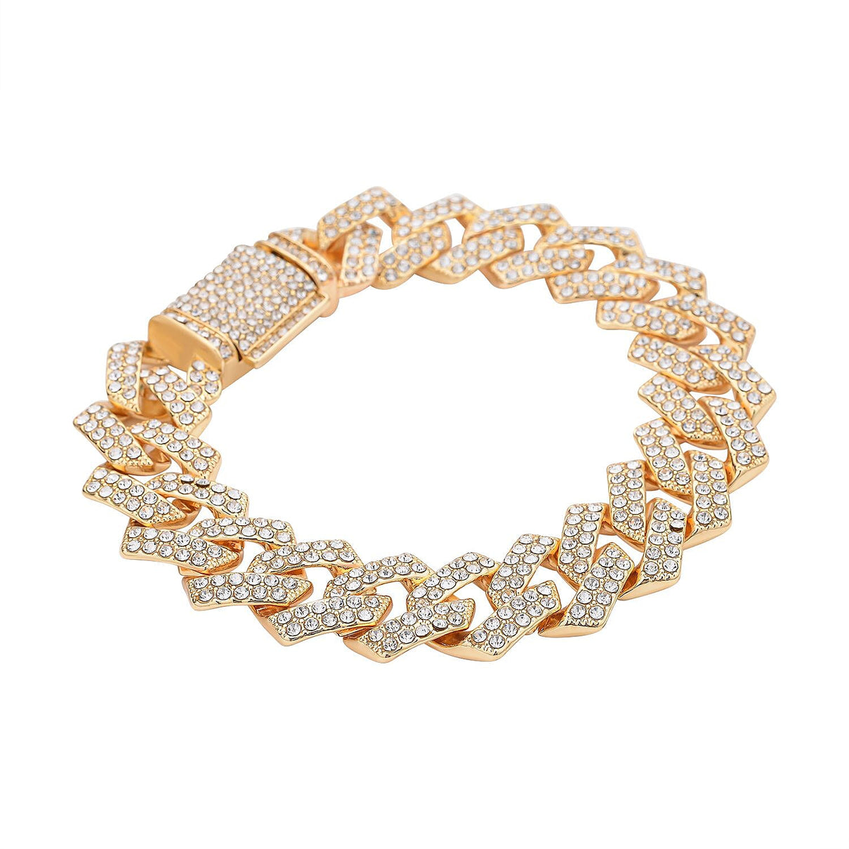 White Austrian Crystal Bracelet (Size - 7.5) 7152439 3