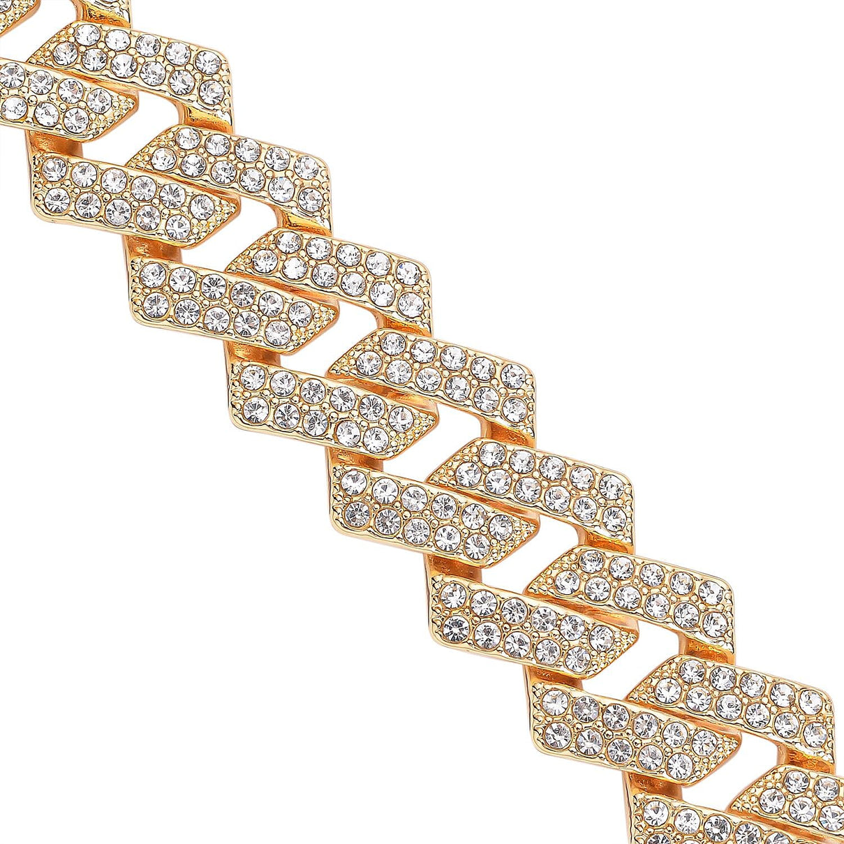 White Austrian Crystal Bracelet (Size - 7.5) 7152439 4