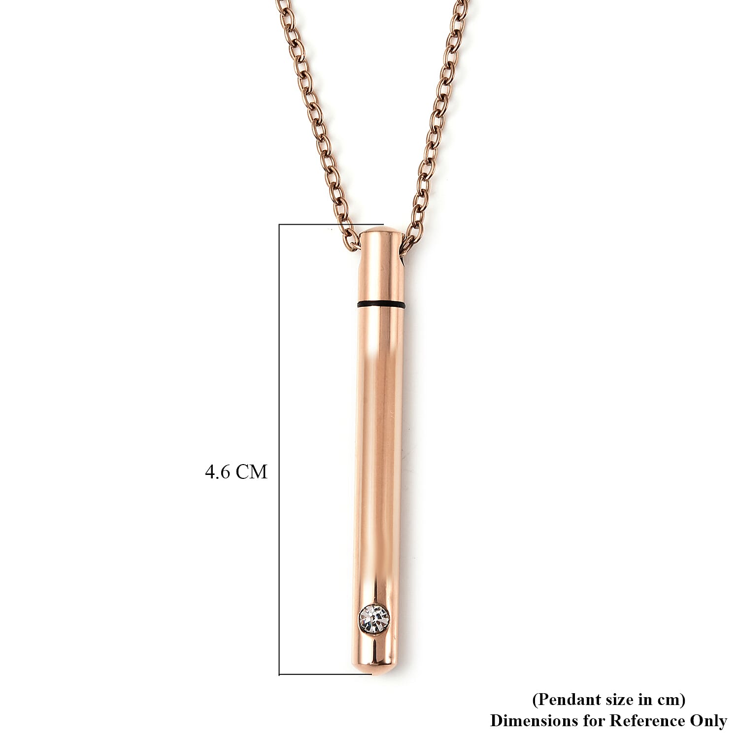 White Austrian Crystal Necklace Size 21 in Silver Tone 6243129 7