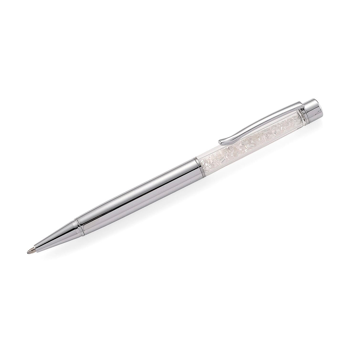 Moissanite Pen - Silver Colour with Black Ink V32529168 0