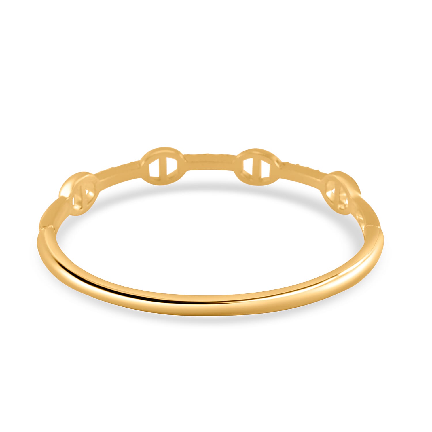 Designer Inspired -White Crystal Austrian Bangle 7807731 4