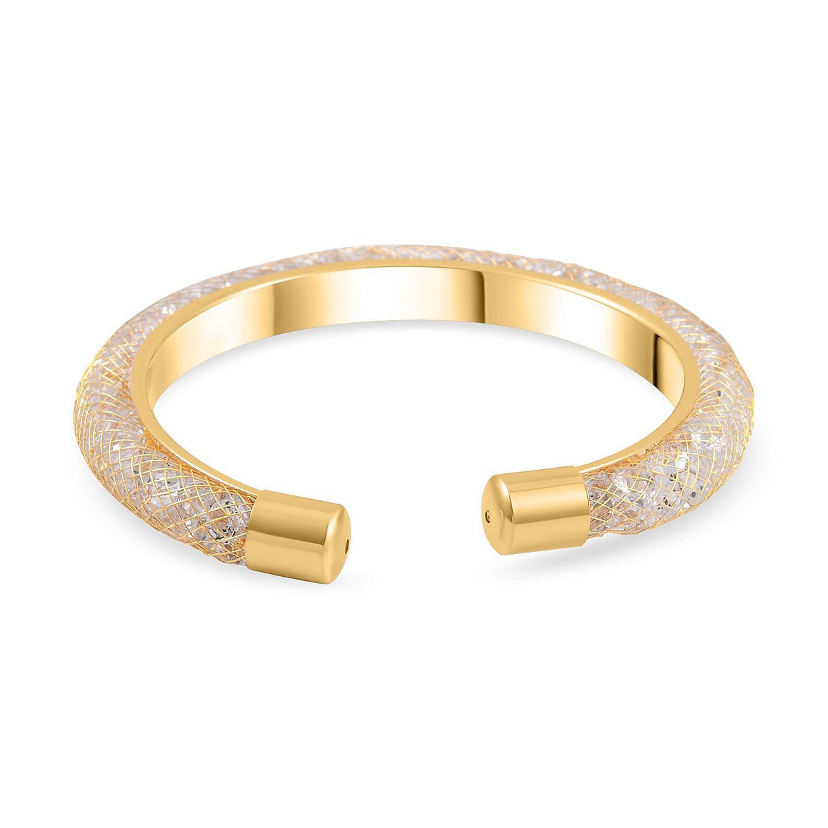 NY Close Out - White Austrian Crystal Bangle (Size 7) 7664411 4